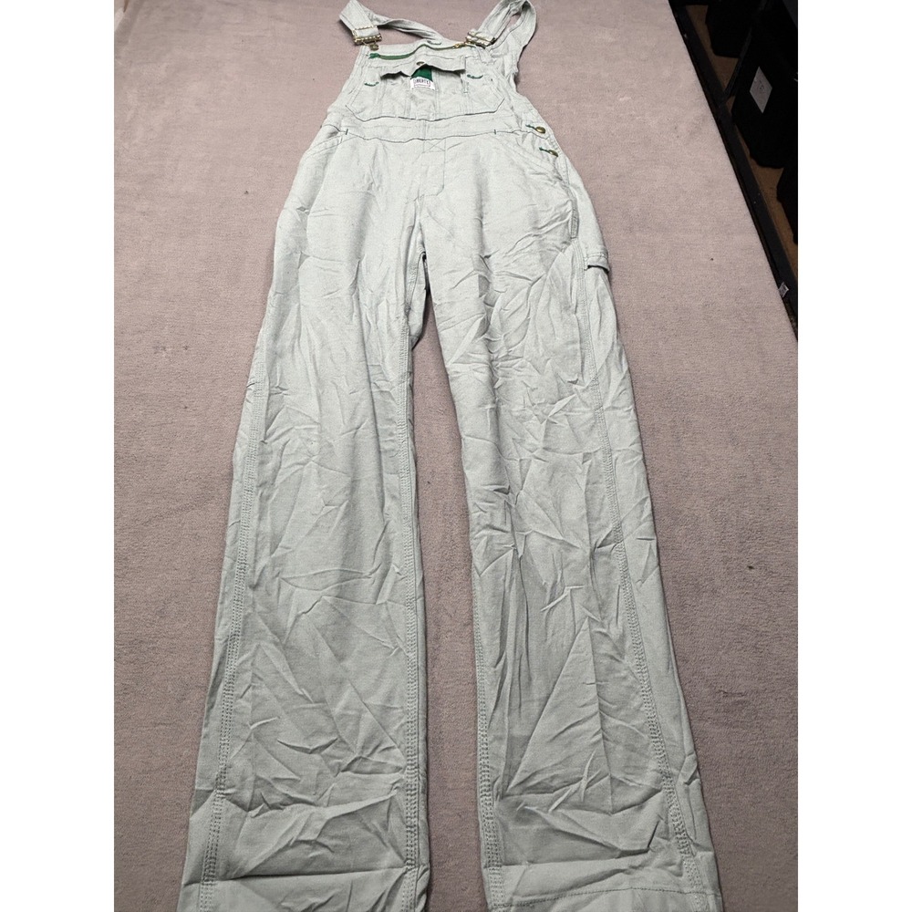 Liberty Mens Sage Green Cotton Duck Canvas Bib Overalls Size Medium P375271